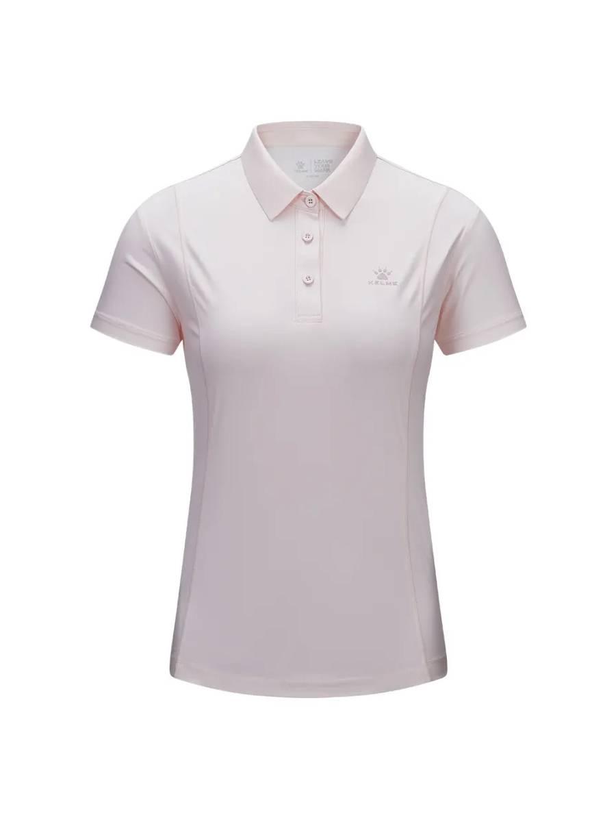Футболка-поло KELME Short-sleeved Polo Shirt Pink