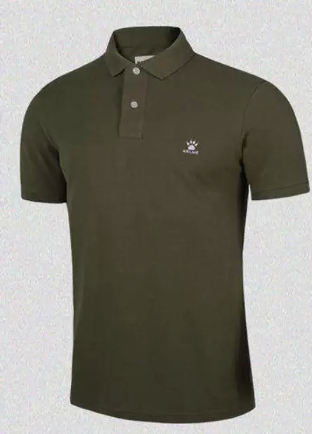 Футболка-поло KELME Short-Sleeved Cotton Polo Shirt (Sell -1) Dark Green