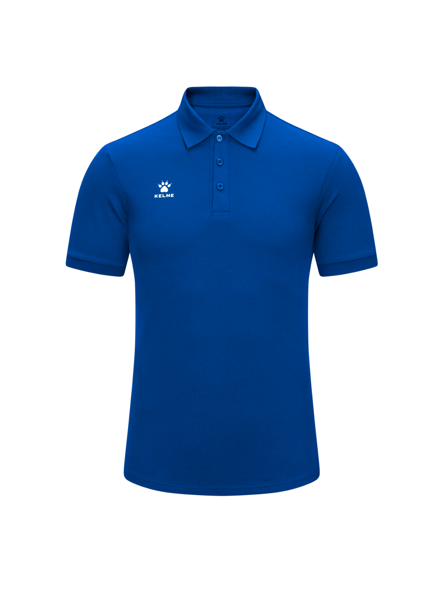 Футболка-поло KELME Short Sleeve Polo Shirt Blue