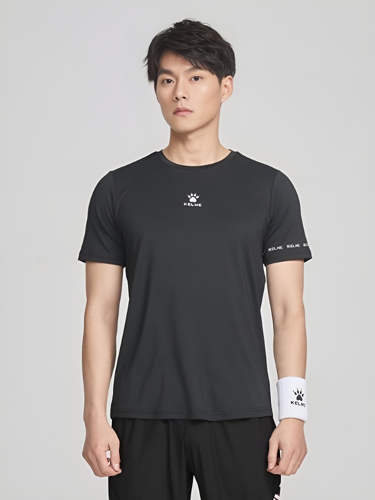 Футболка KELME Round Neck Short T Black