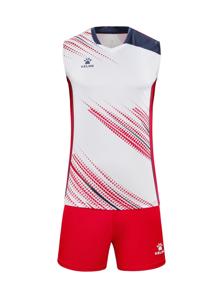Волейбольная форма KELME Training Suit (White/Red)