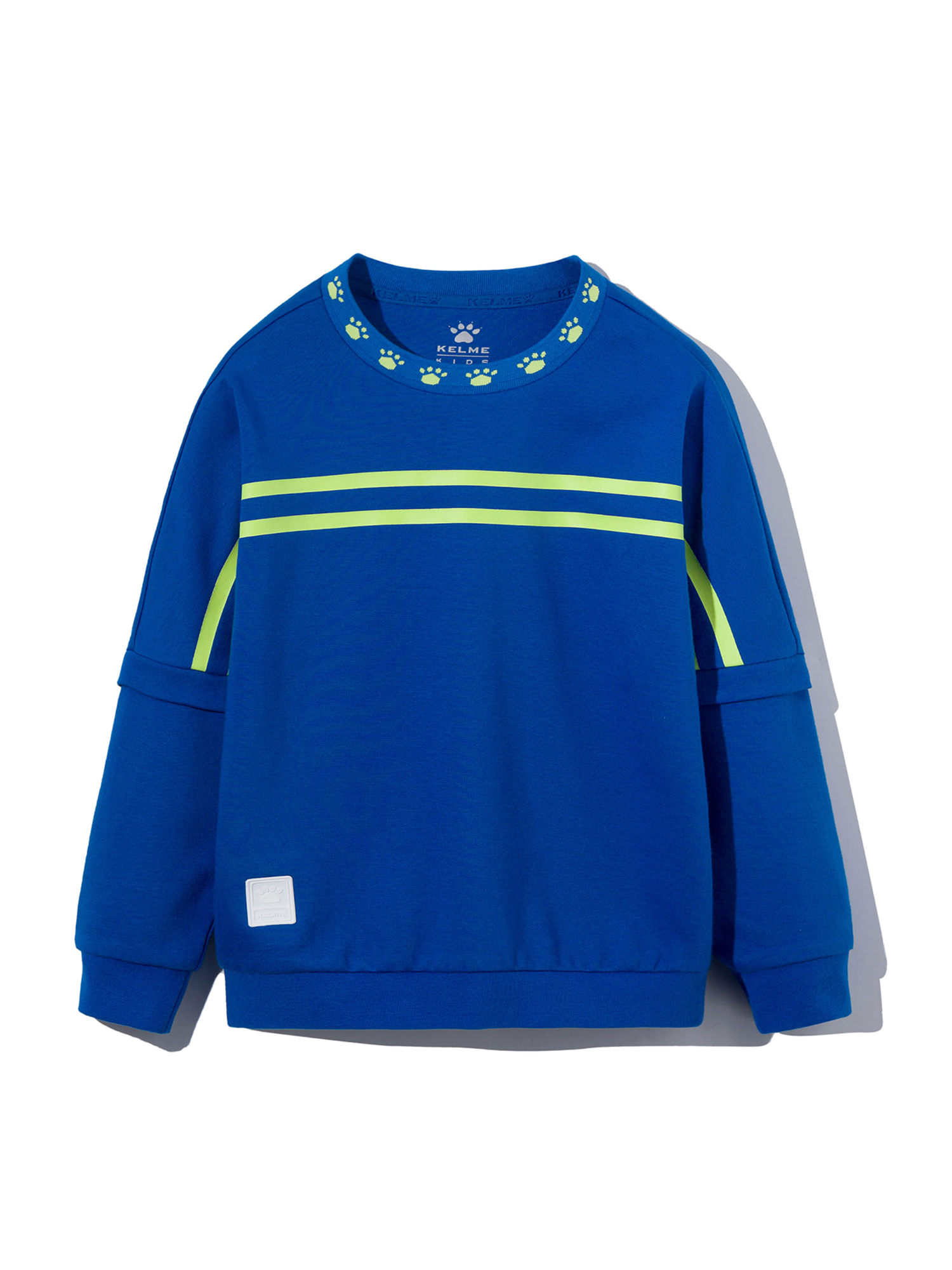 Детский свитшот KELME Round Neck Sweater Blue