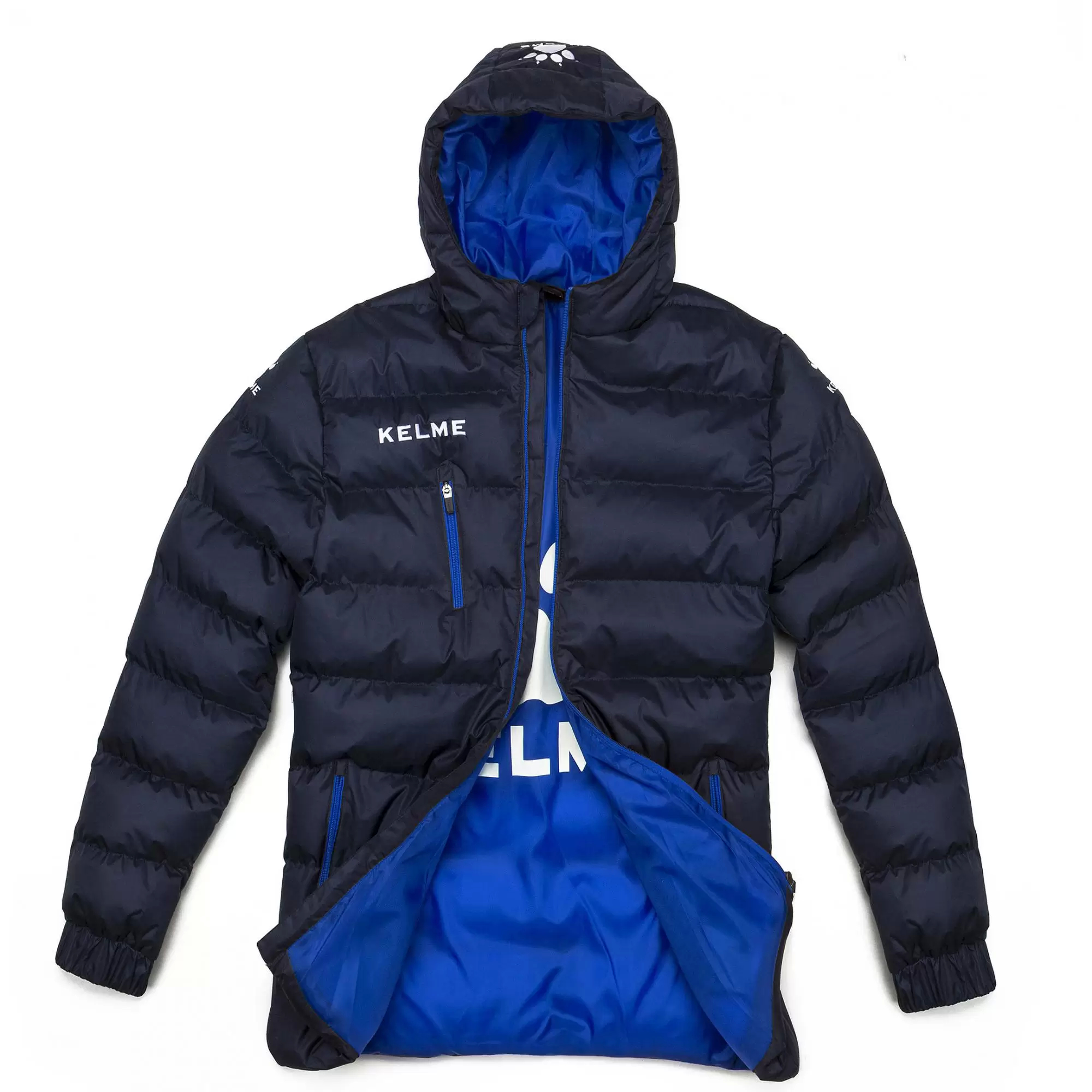 Пуховик KELME Padding Jacket (Dark Blue/Blue)