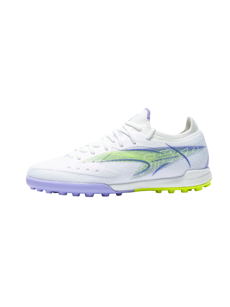 Шиповки KELME Men's Soccer Cleats (TF) (White/Violet)