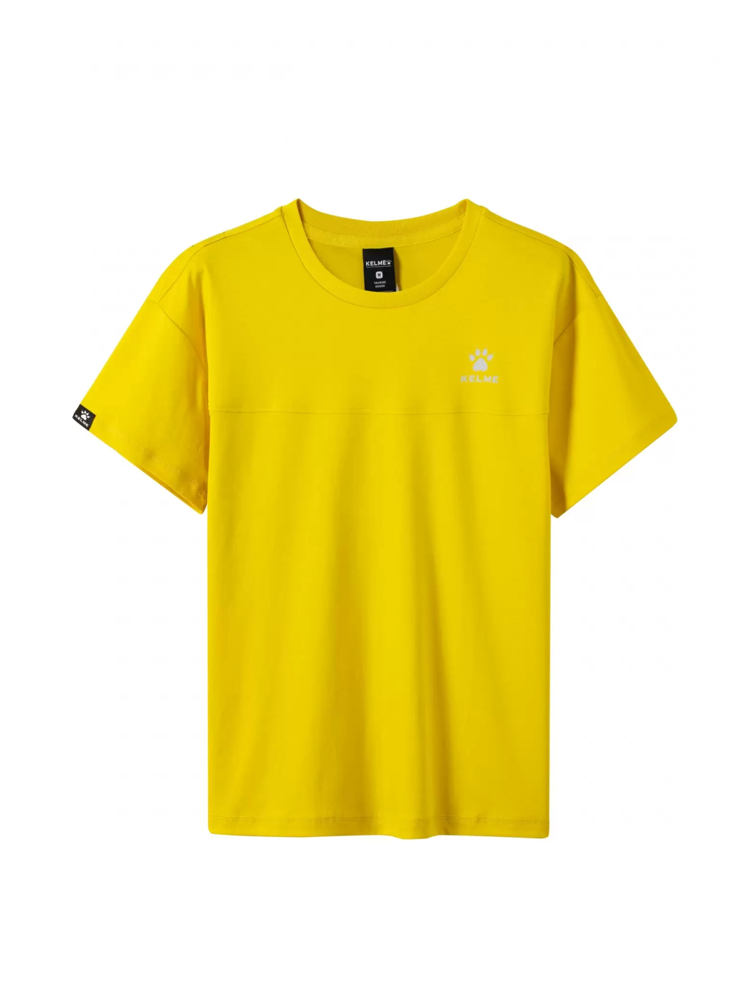 Футболка KELME Round Neck Short T Yellow
