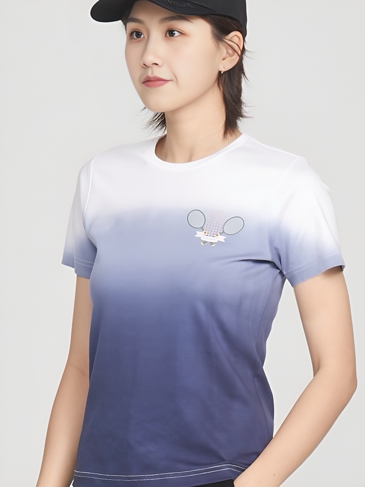 Футболка KELME Round Neck Short Sleeve T-Shirt Dark Blue