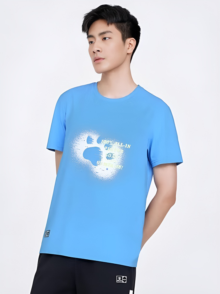 Футболка KELME Short Sleeve T-Shirt Light Blue