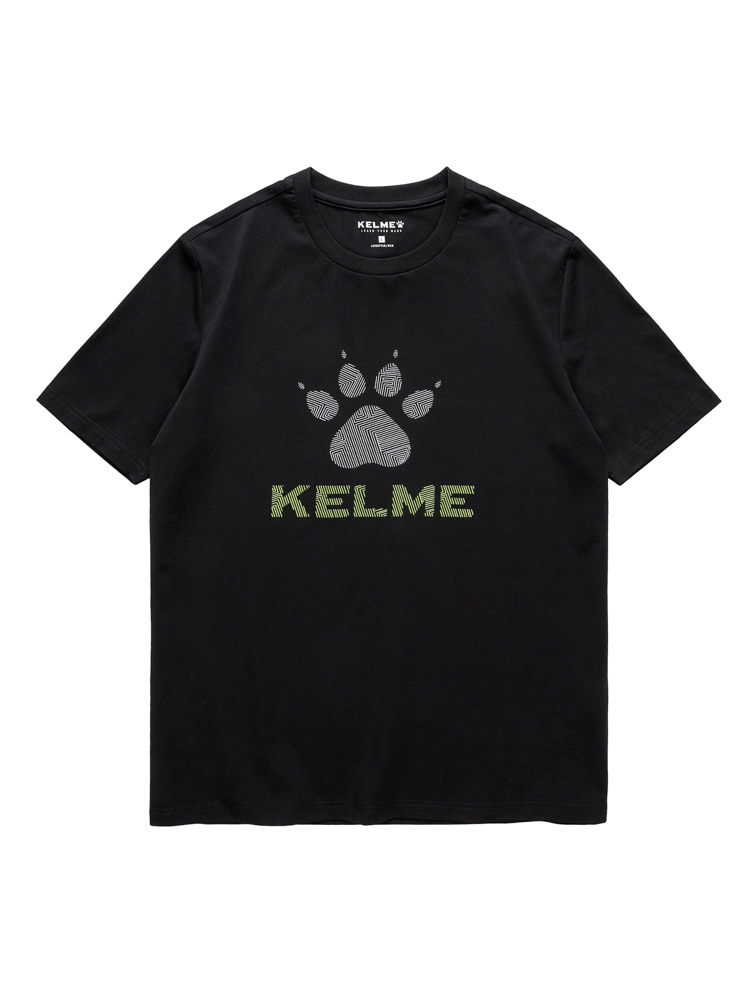Футболка KELME Round Neck T-Shirt Black