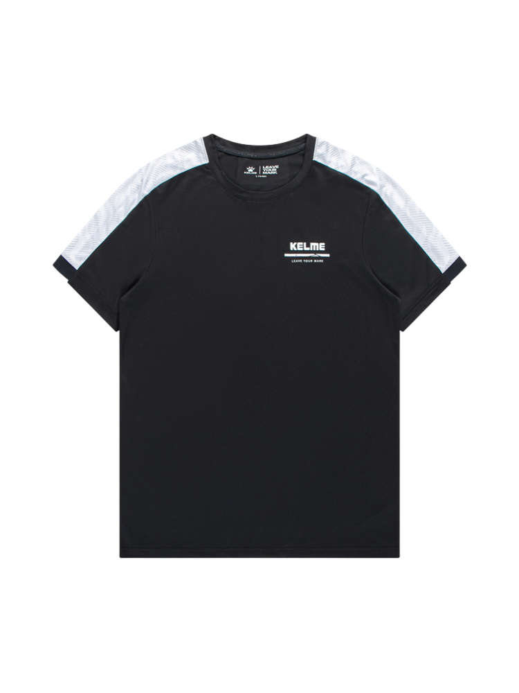 Футболка KELME Round Neck Short Sleeve T-Shirt Black