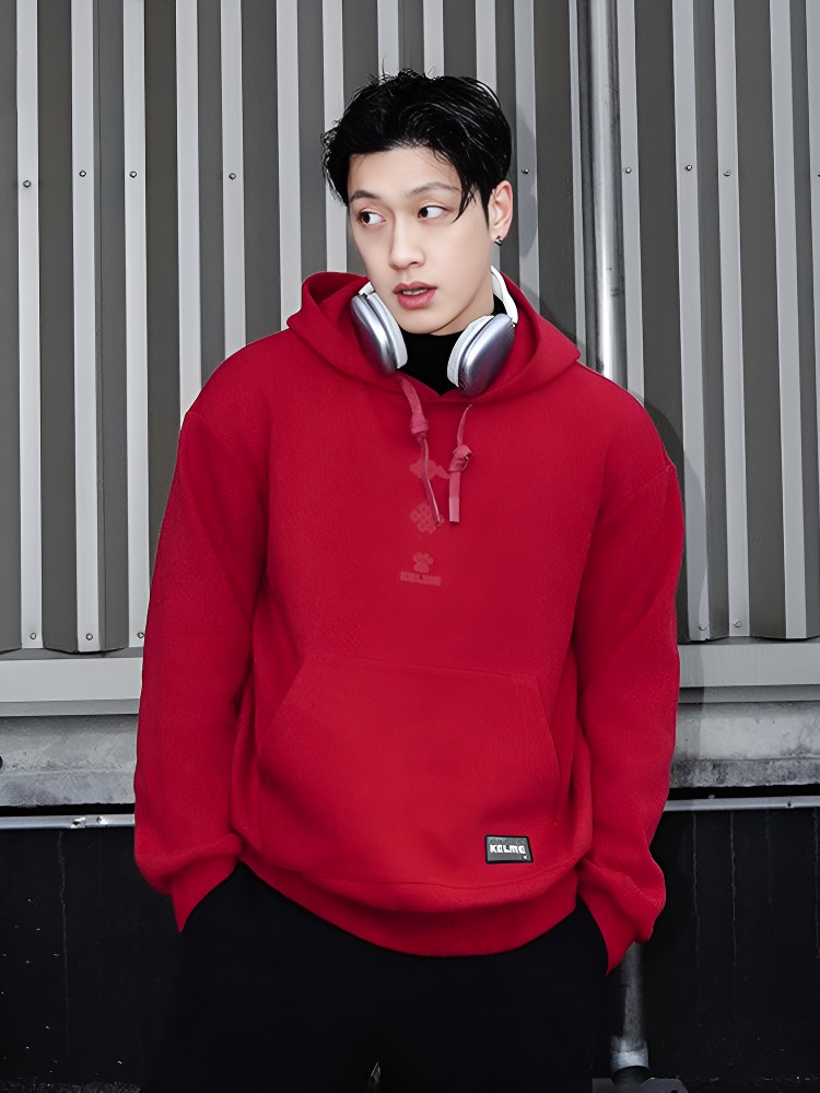 Свитшот KELME Hooded Sweatshirt Red