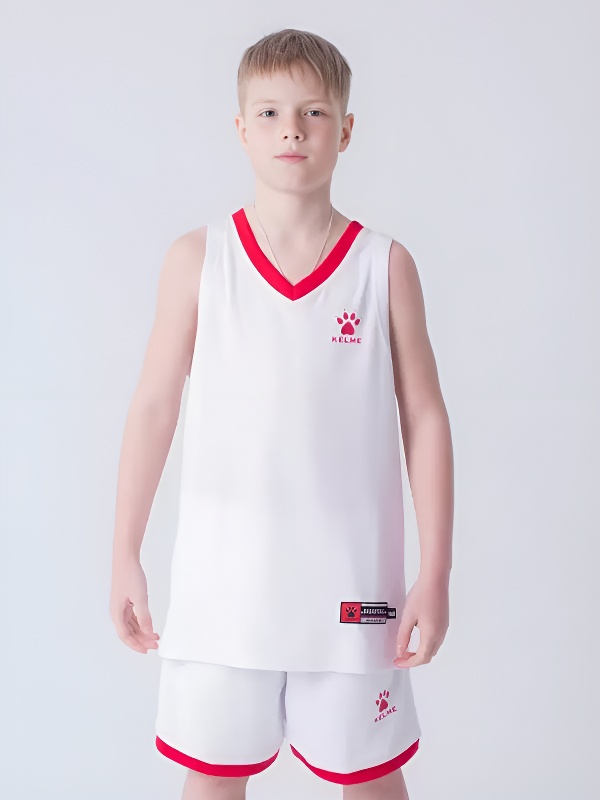 Детская баскетбольная форма KELME Basket Set White