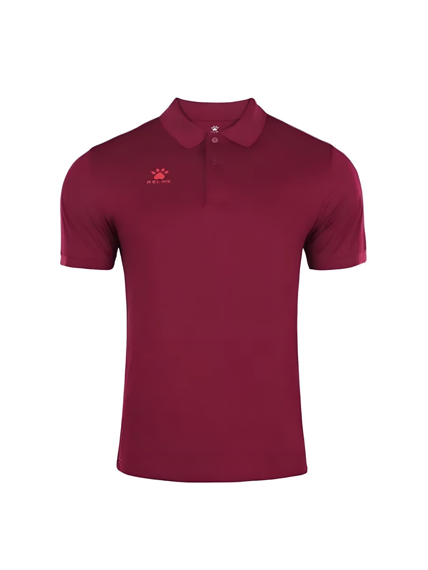 Футболка-поло KELME Short Sleeve Polo Shirt Burgundy