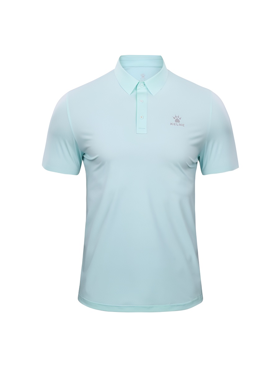 Футболка-поло KELME Short Sleeve Polo Shirt Light Blue