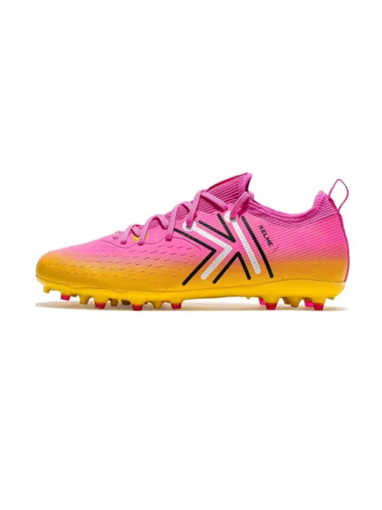Детские бутсы KELME Children's Soccer Cleats (MG) Pink/Yellow