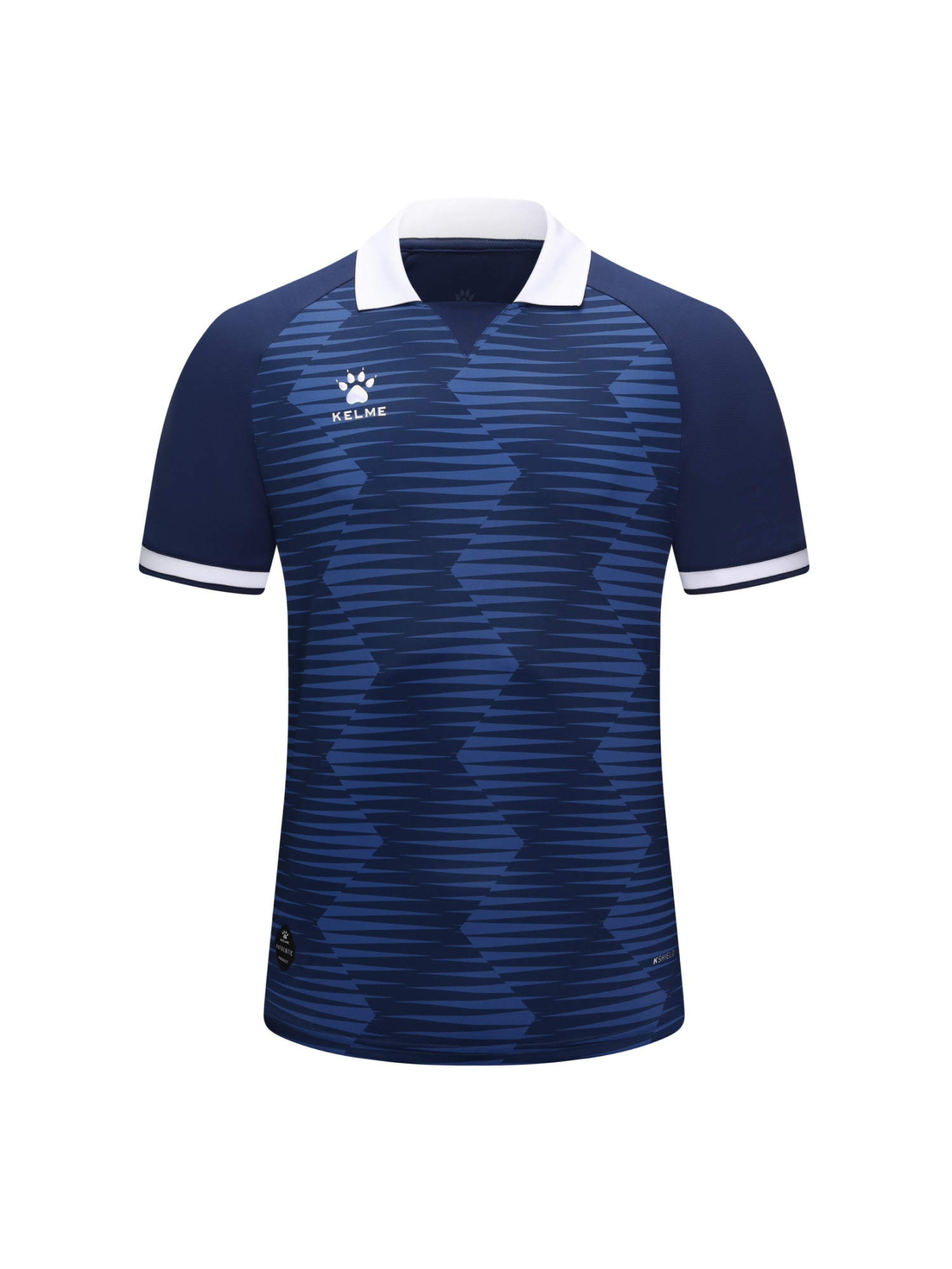 Футболка KELME Short Sleeve Football Shirt Dark Blue