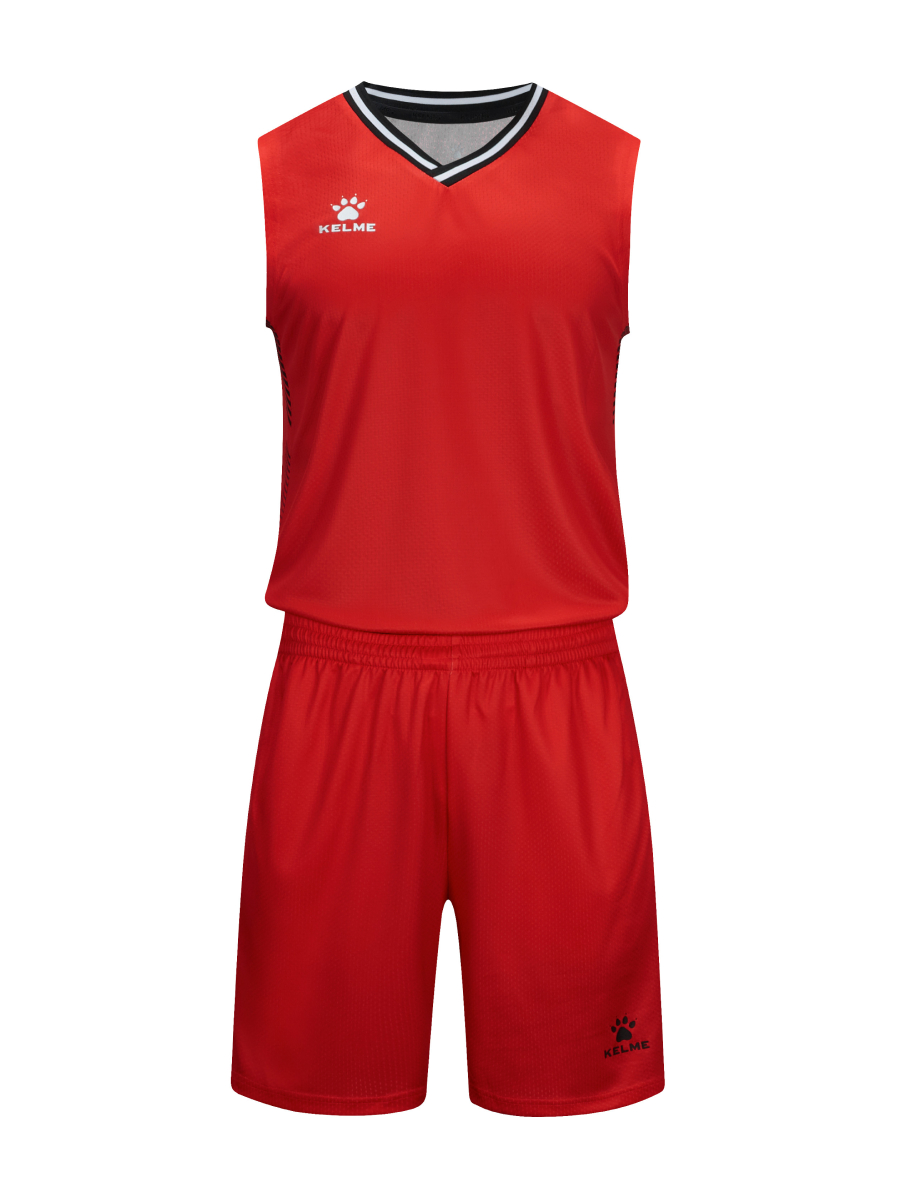 Детская баскетбольная форма KELME Children's Basketball Uniform Red