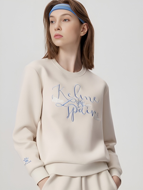 Свитшот KELME Round Neck Sweater White