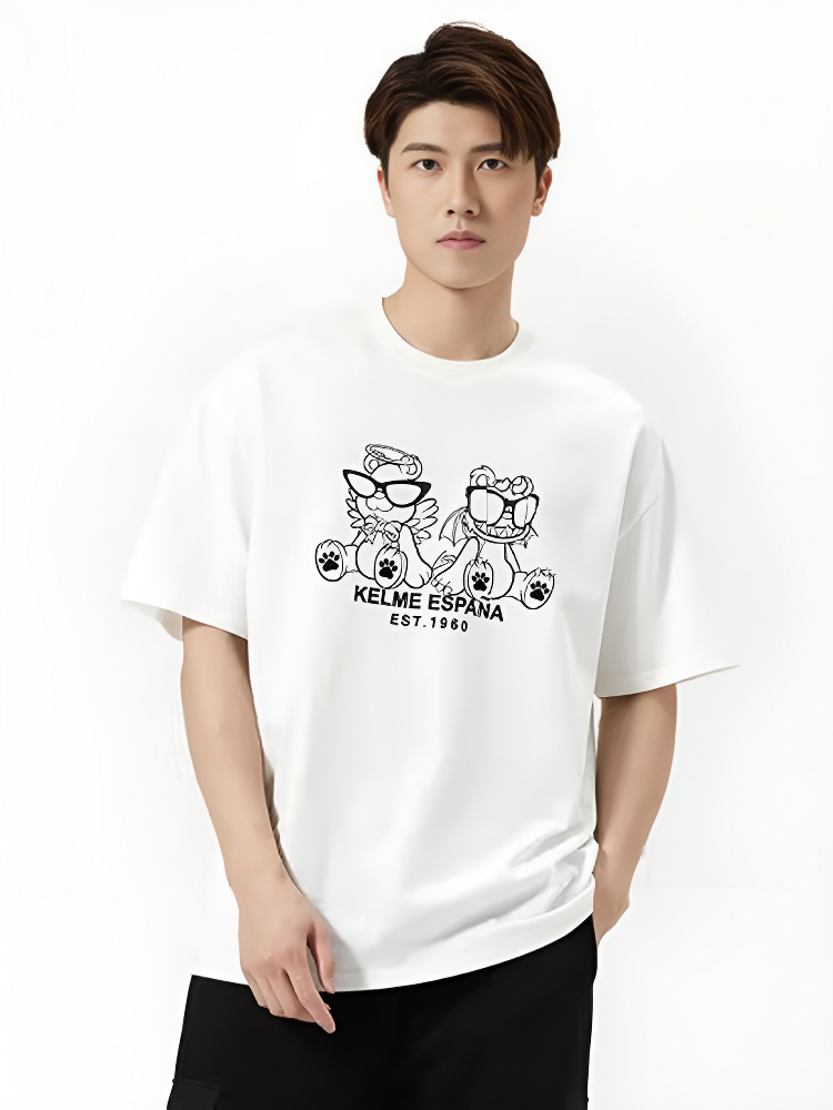 Футболка KELME Short Sleeve T-Shirt White
