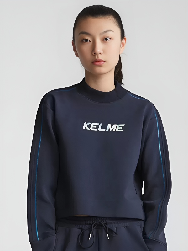 Свитшот KELME Round Neck Sweater Dark Blue