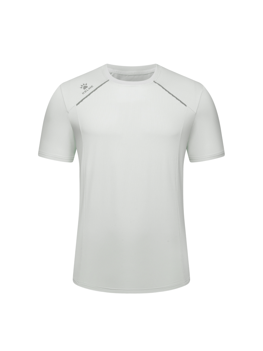 Футболка KELME Men's Round Neck T-Shirt Grey