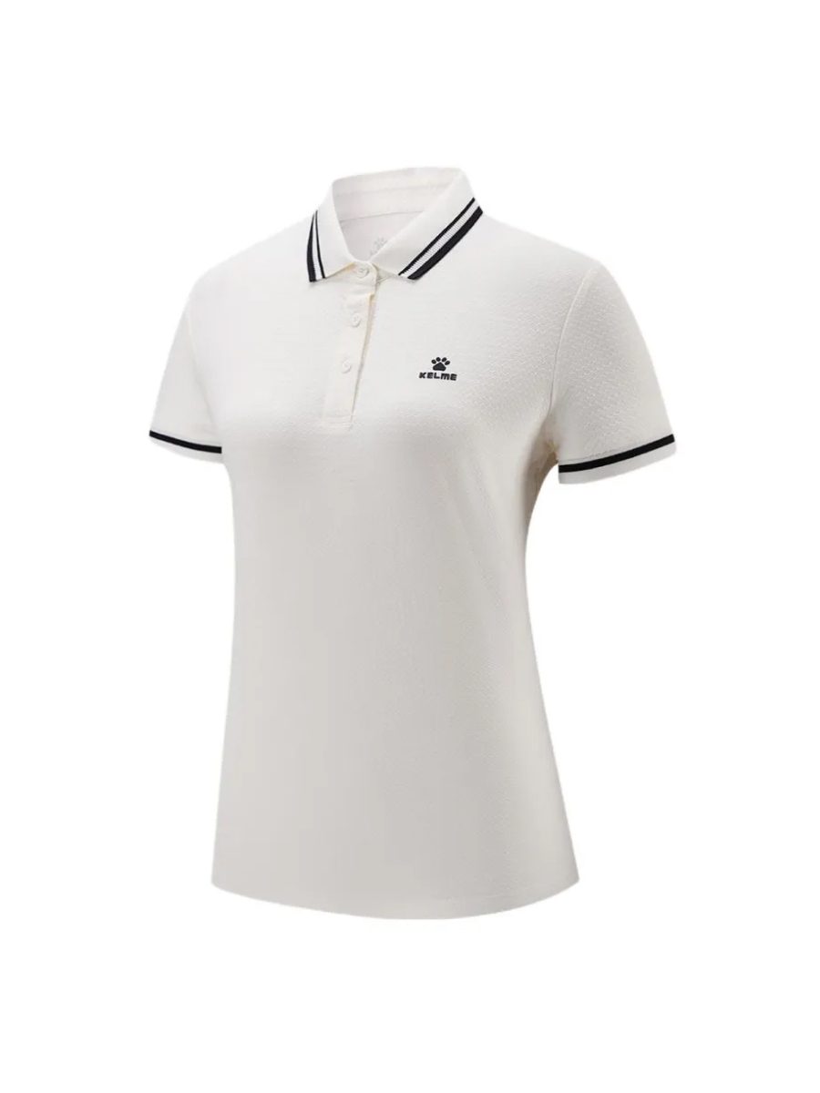 Футболка-поло KELME Short-sleeved Polo Shirt White