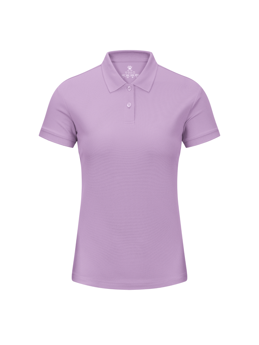 Футболка-поло KELME Women's Short Sleeve Polo Shirt Light Purple