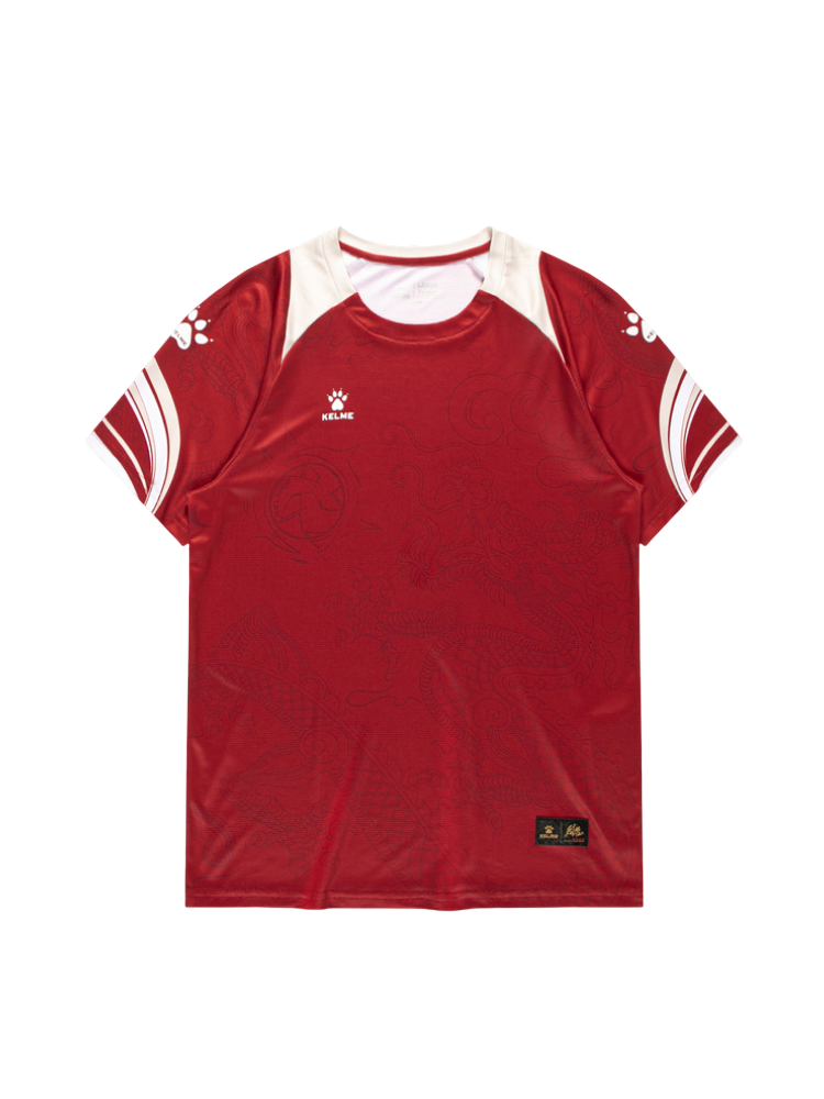 Футболка KELME Round Neck Short Sleeve T-Thirt Red