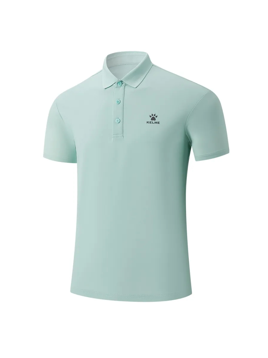 Футболка-поло KELME Short-sleeved Polo Shirt Green