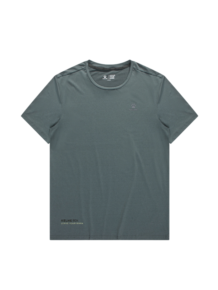 Футболка KELME Round Neck Short Sleeve T-Shirt Green