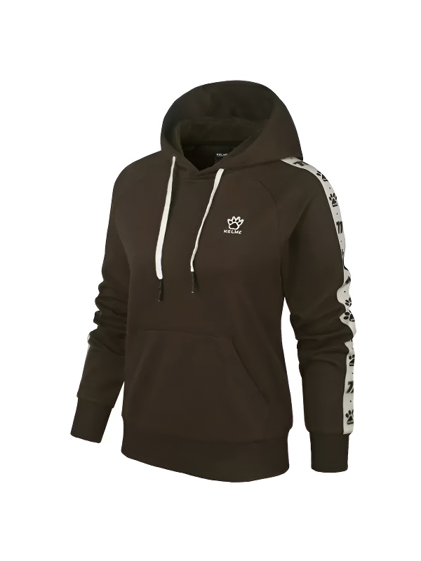 Худи KELME Women's Knitted Pullover Dark Brown