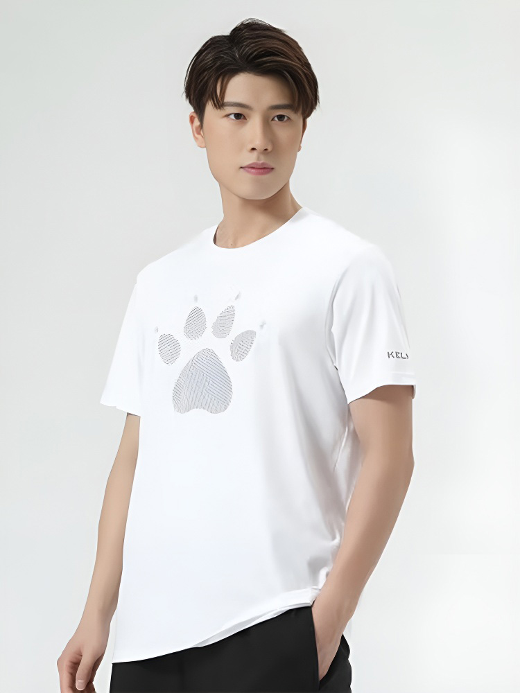 Футболка KELME Crew Neck T-Shirt White