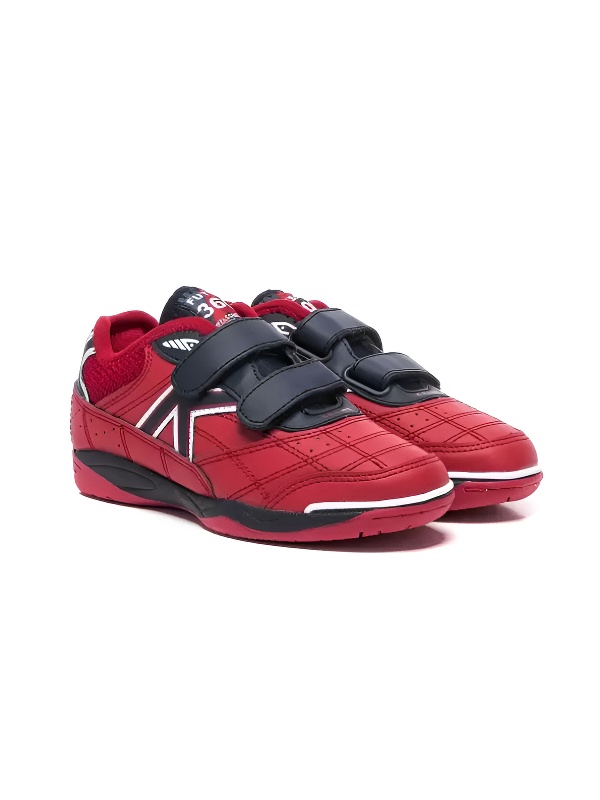 Детские футзалки KELME K-Goleiro Kids V (Red/Dark Blue)