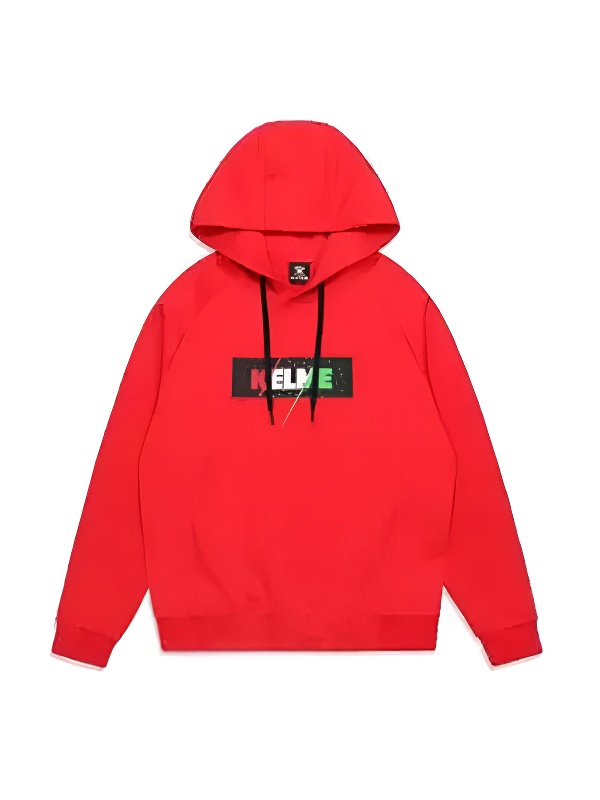 Худи KELME Knitted Hooded Sweatshirt Red
