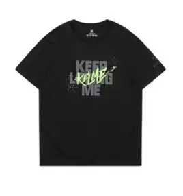 Футболка KELME Cotton T-Shirt Black