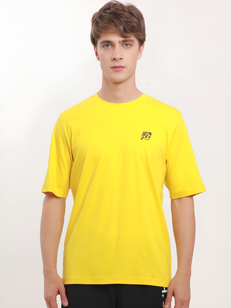 Футболка KELME Round Neck Short T Yellow