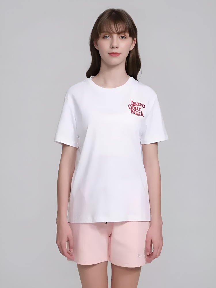 Футболка KELME Round Neck Short T White