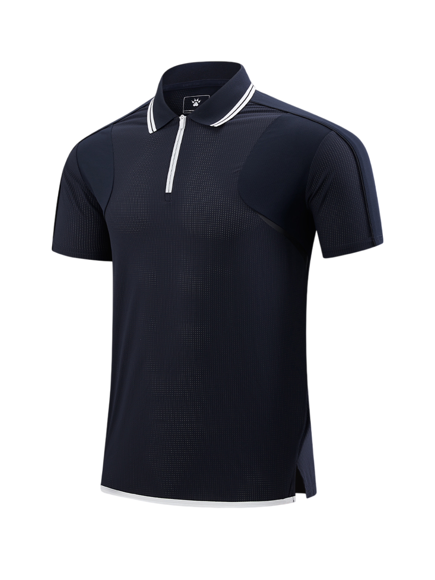Футболка KELME Short-sleeved Polo Shirt Dark Blue