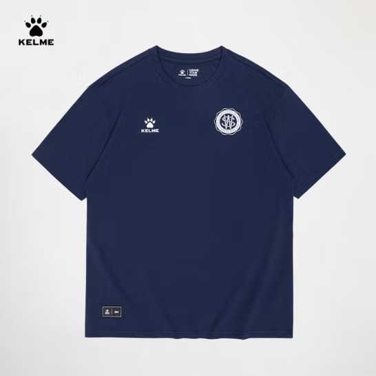 Футболка KELME Round Neck Short Sleeve T-Shirt Dark Blue