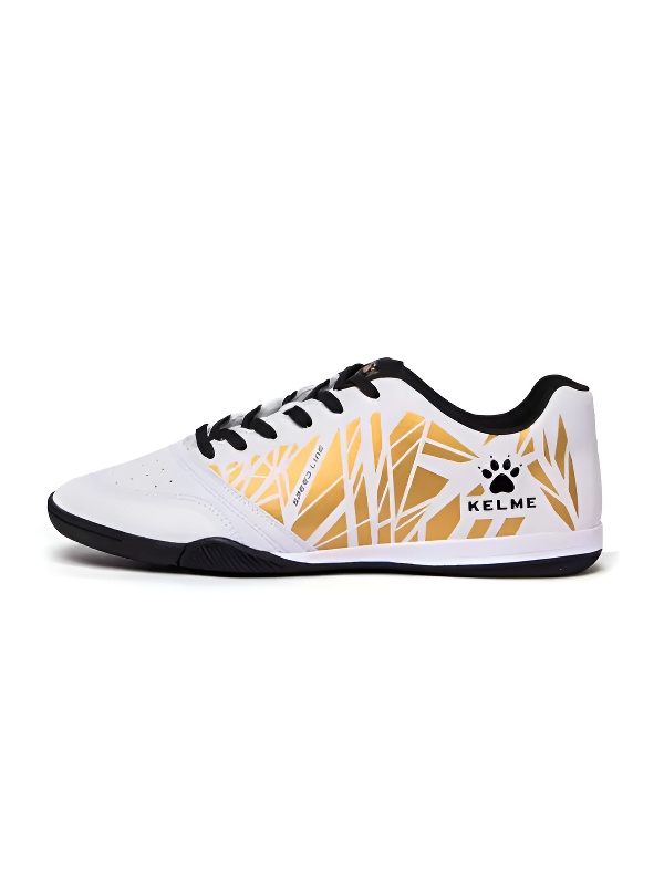 Футзалки KELME Indoor Soccer Shoes (White/Gold)