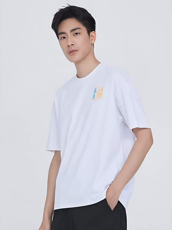 Футболка KELME Round Neck Short Sleeve T-Shirt White