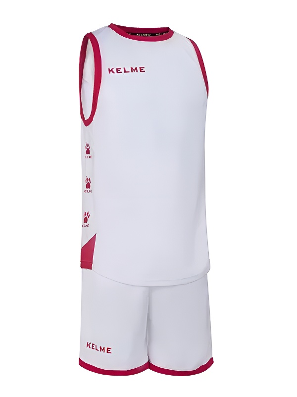 Баскетбольная форма KELME Basket Set Vitoria (White/Red)