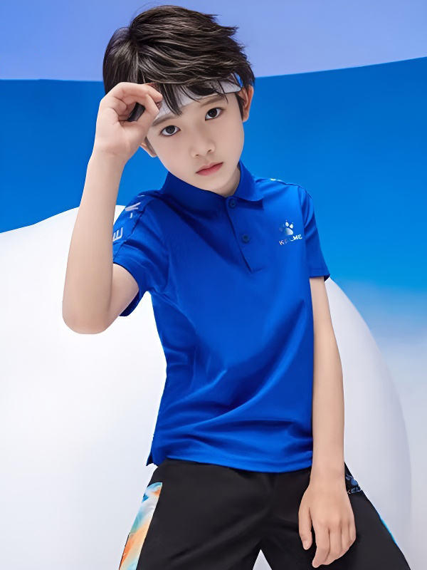 Детская футболка KELME Short Sleeve T-Shirt Kid Blue