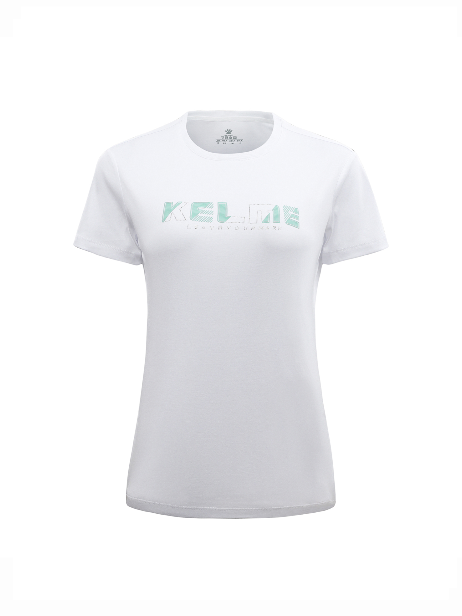 Футболка KELME Round Neck Short Sleeve T-shirt White