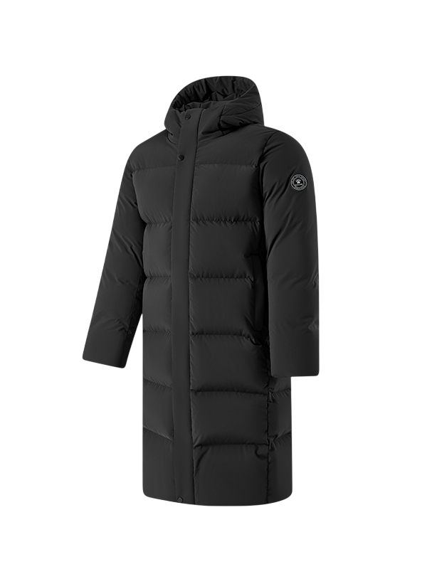 Пуховик KELME Long Down Jacket Black