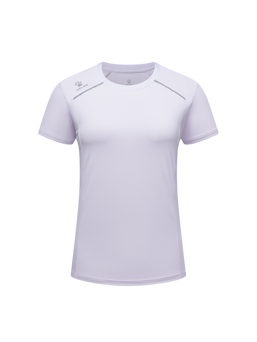Футболка KELME Women's Round Neck T-Shirt Violet