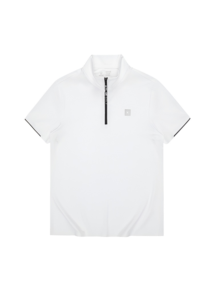Футболка-поло KELME Stand Collar Polo Shirt White