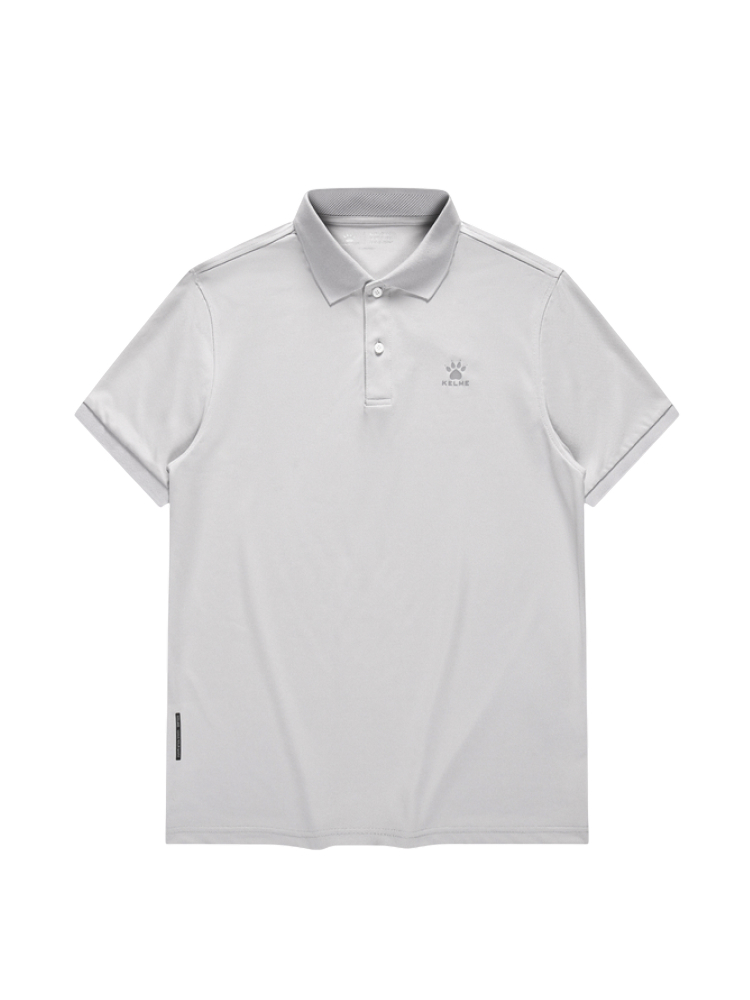 Футболка-поло KELME Short Sleeve Polo Shirt Grey