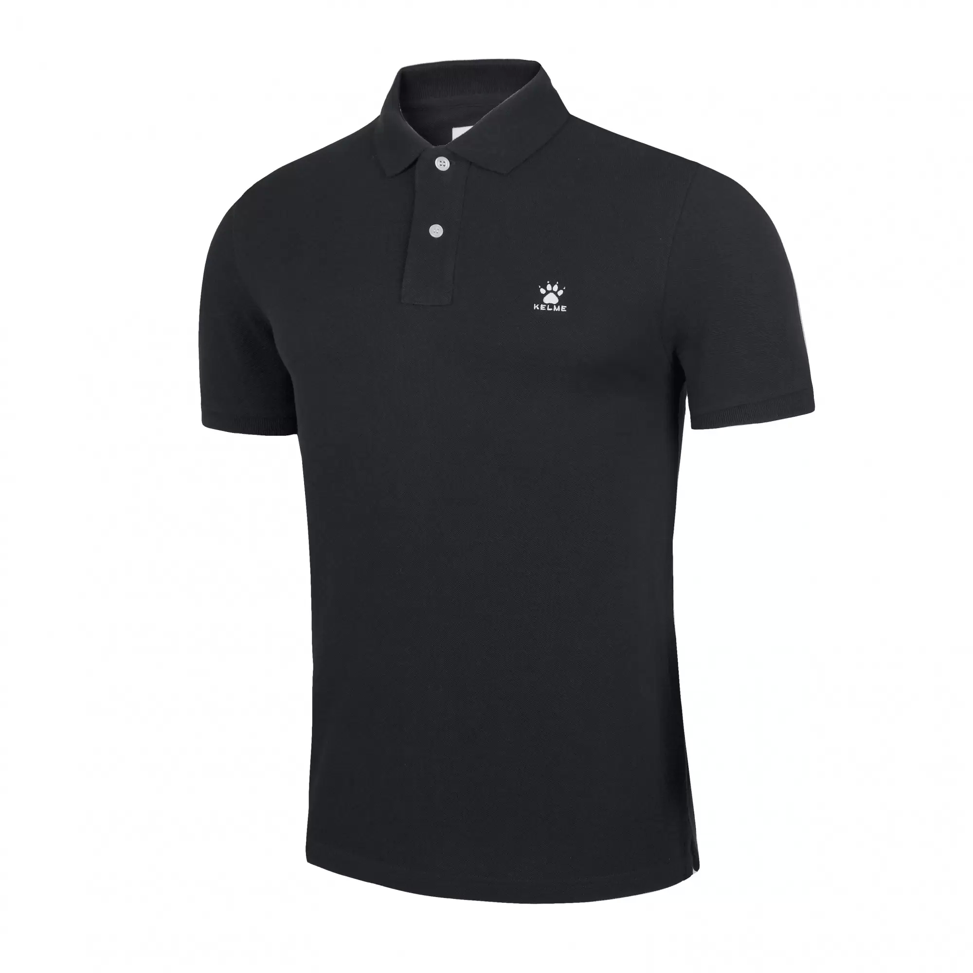 Футболка-поло KELME Short-Sleeved Cotton Polo Shirt (Sell -1) Black