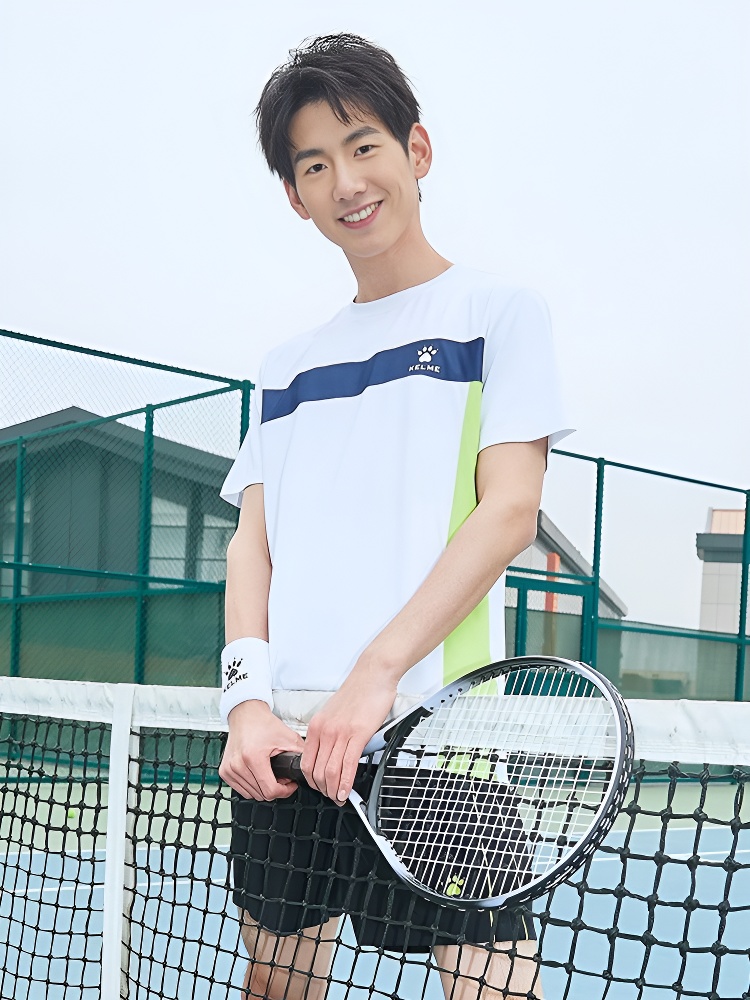 Футболка KELME Round Neck Short Sleeve T-Shirt White