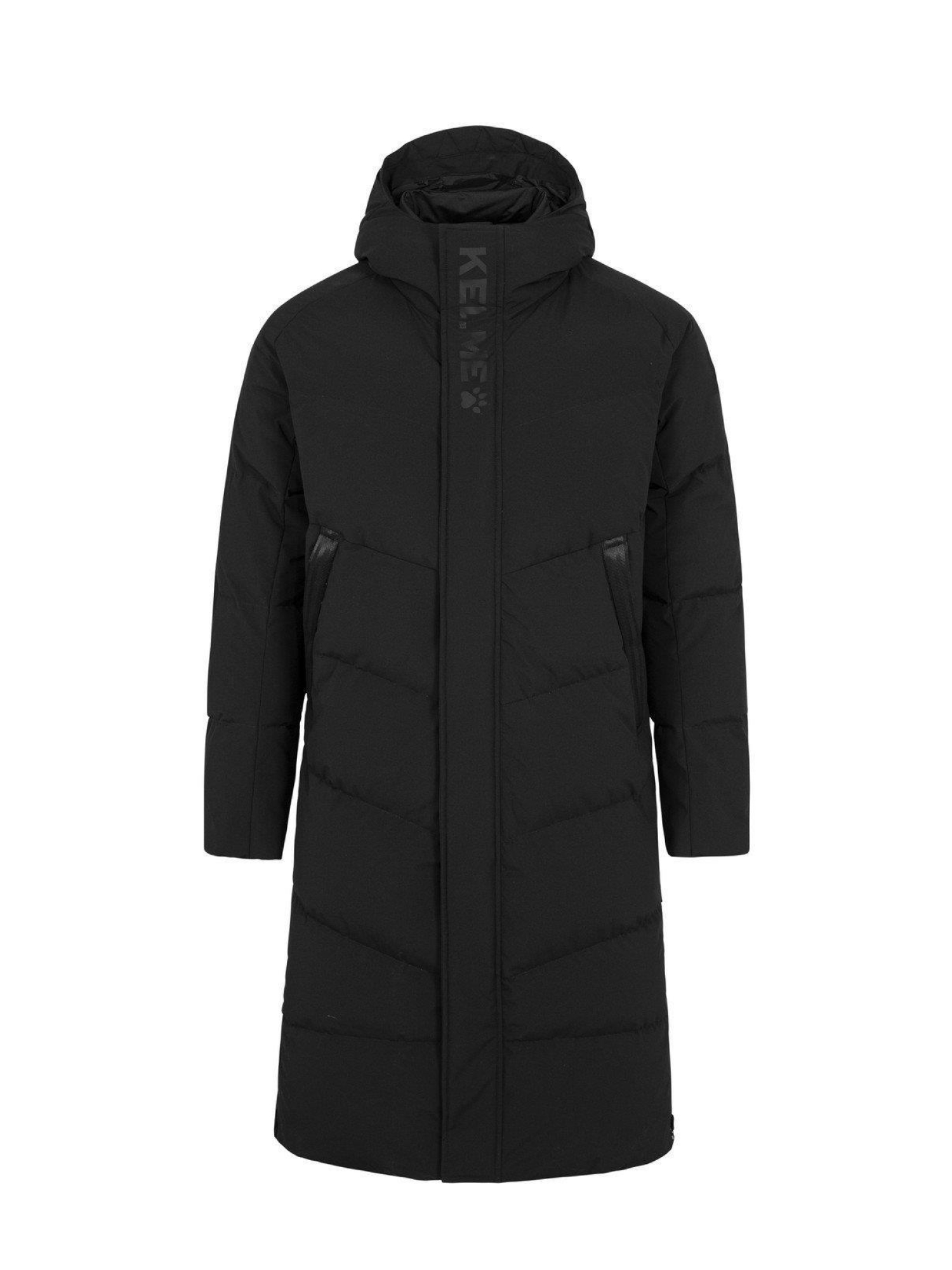 Пуховик KELME Long Down Jacket Black